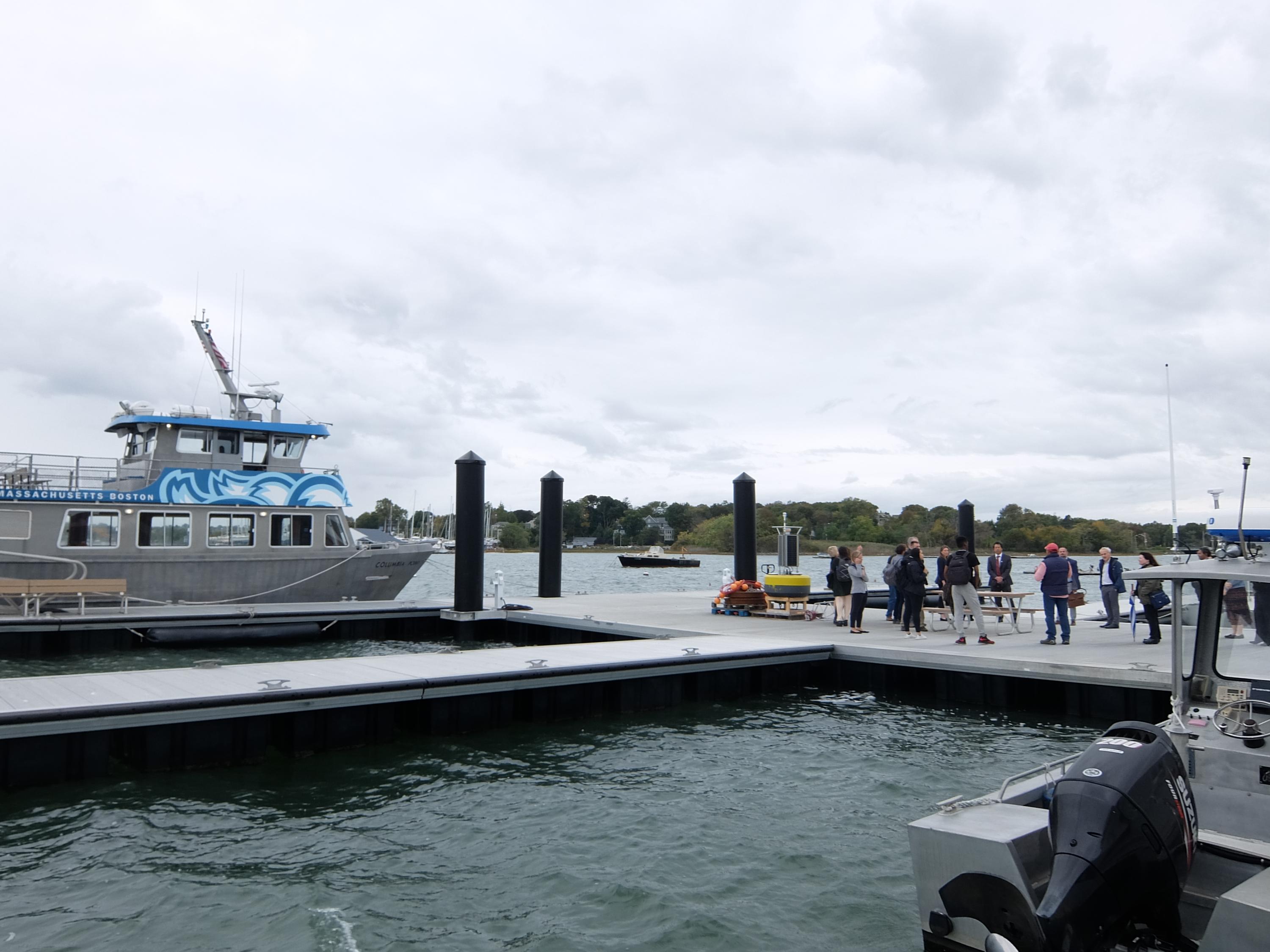 UMass Boston boasts direct access to the waterfront, including dockside lab space for startups to utilize during testing.